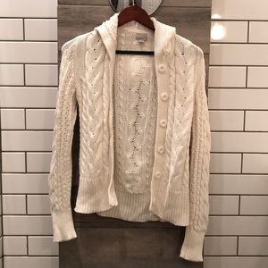 Caslon hooded sweater